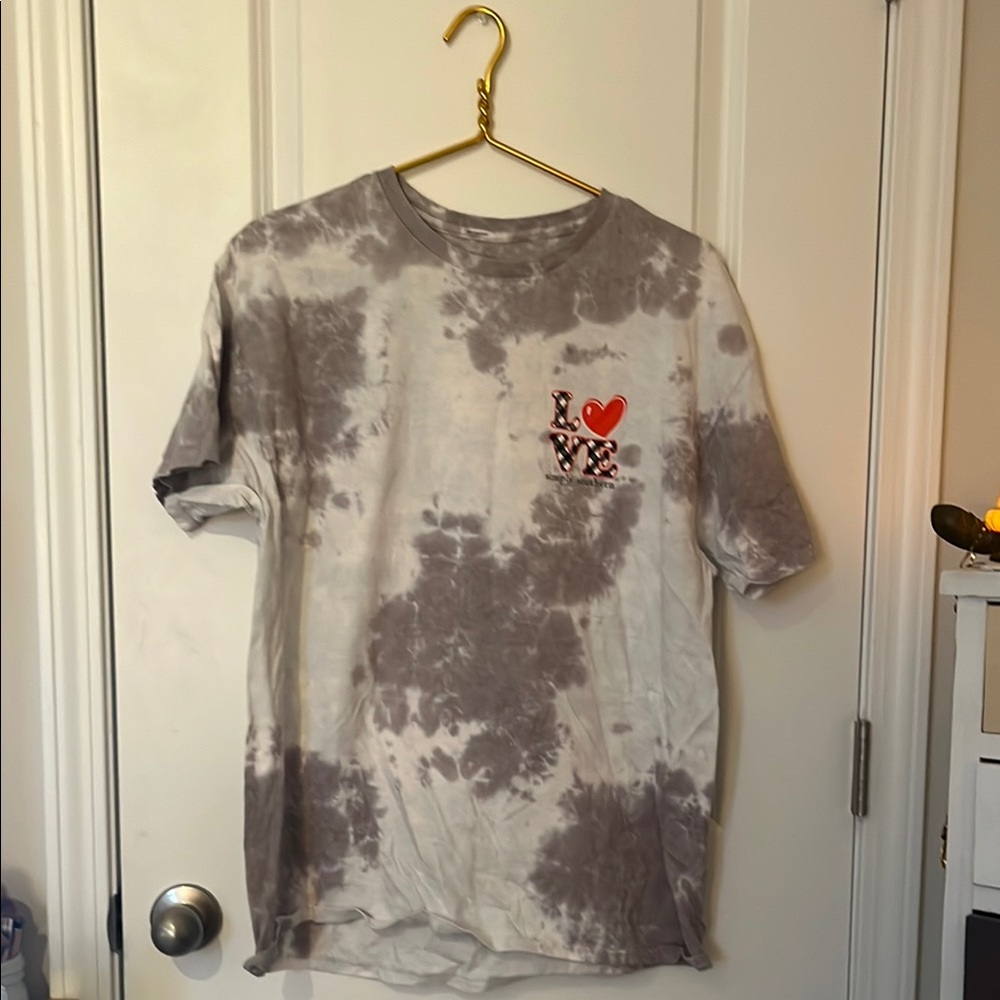 Simply Southern Gray and Red Short Sleeve Tee